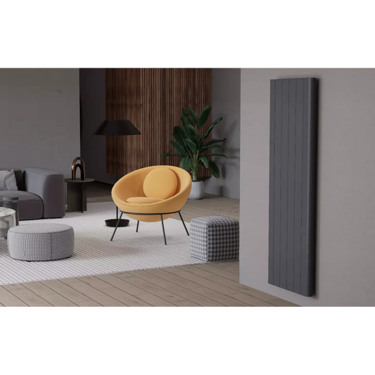 Eлектрически конвектор 2000W | 1600x544 | Wi-Fi управление | Вертикален | Дигитален термостат | Антрацит